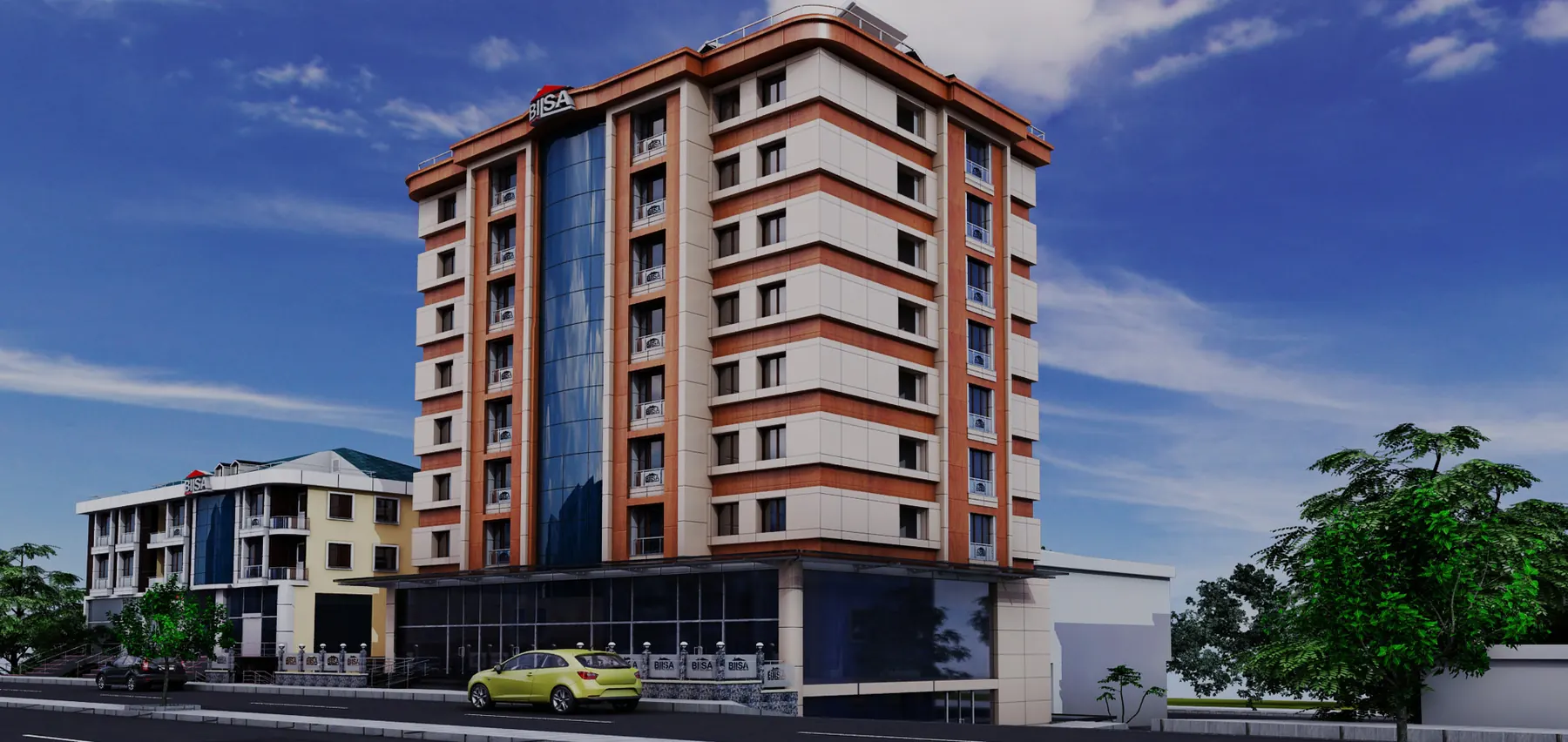 Bilsa Ayşenaz Sitesi dış görünüm
