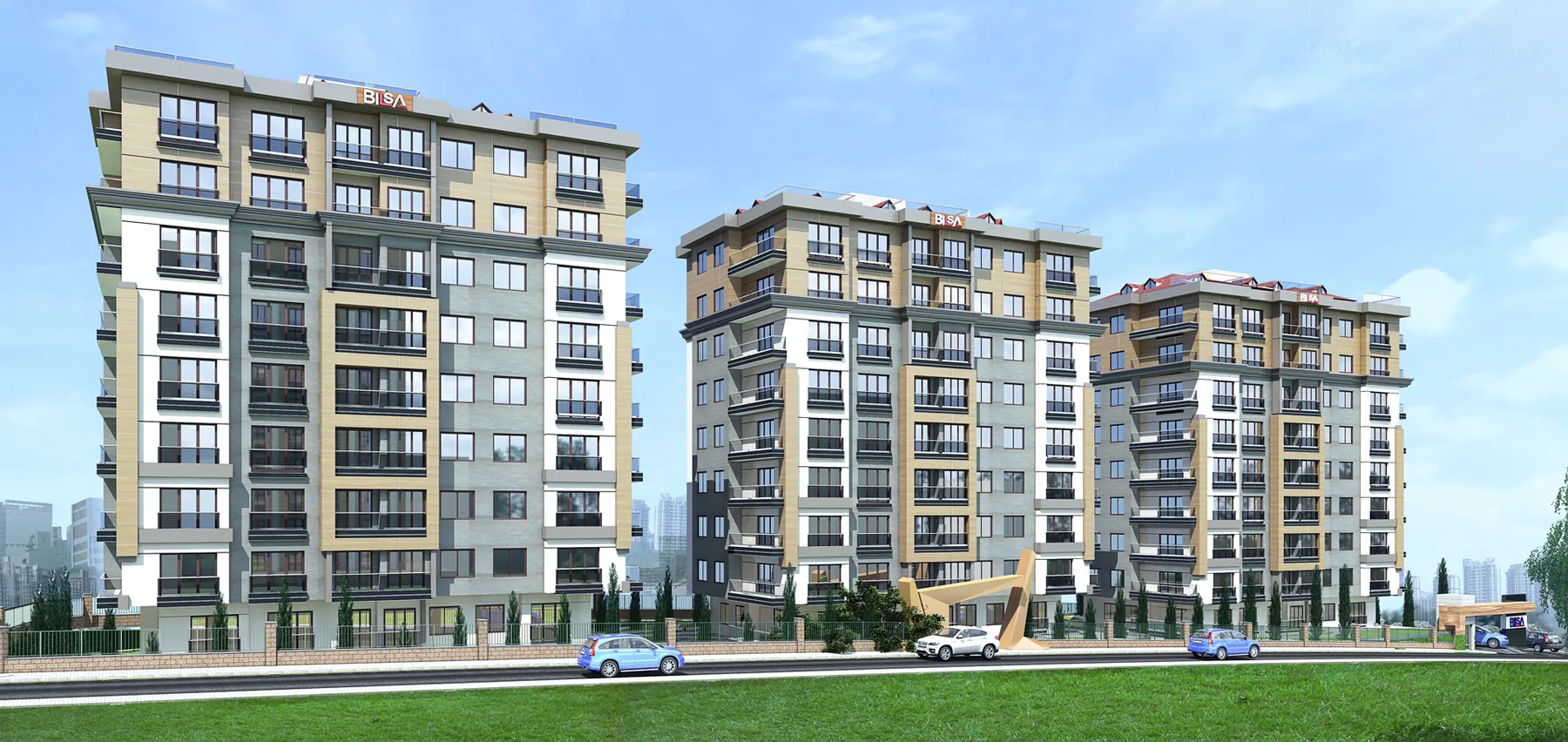 Bilsa Örnek Sitesi dış görünüm