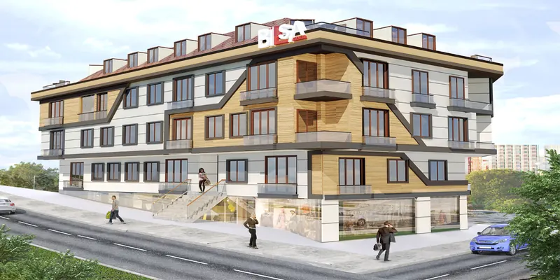 Bilsa Çatıkkaya Apartmanı dış görünüm