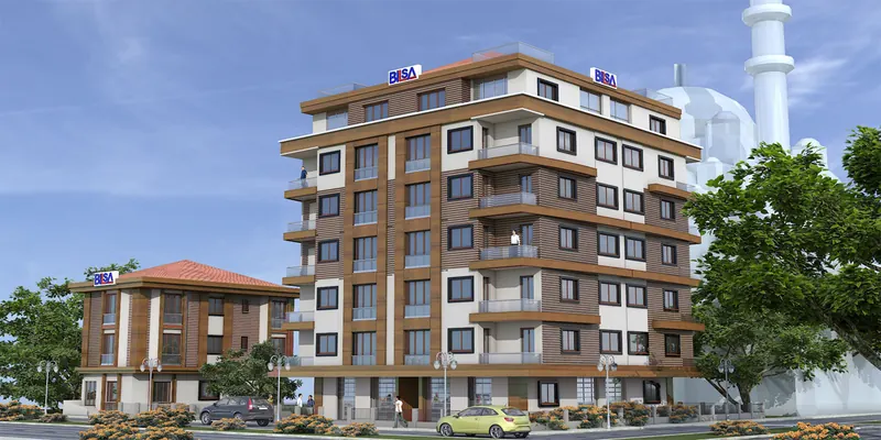 Bilsa Uygur Sitesi dış görünüm