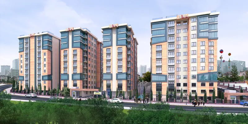 Bilsa Zümrüd-ü Anka Sitesi dış görünüm